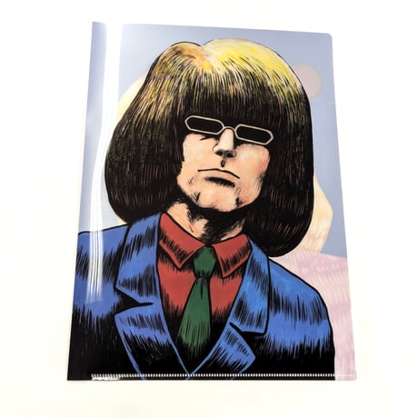 『GOLDEN LUCKY』クリアファイル【榎本俊二 黄金狂画展 -GOLDEN MANIAX-】