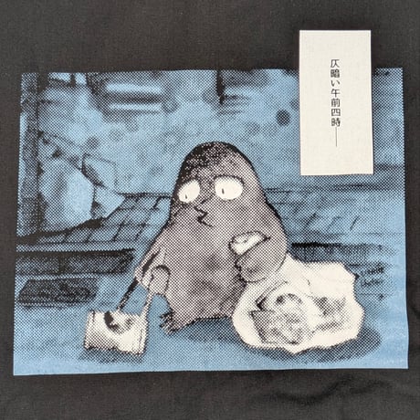 カラスのクロたんトートバッグ（浦部はいむ）【企画展　仄暗い午前四時】