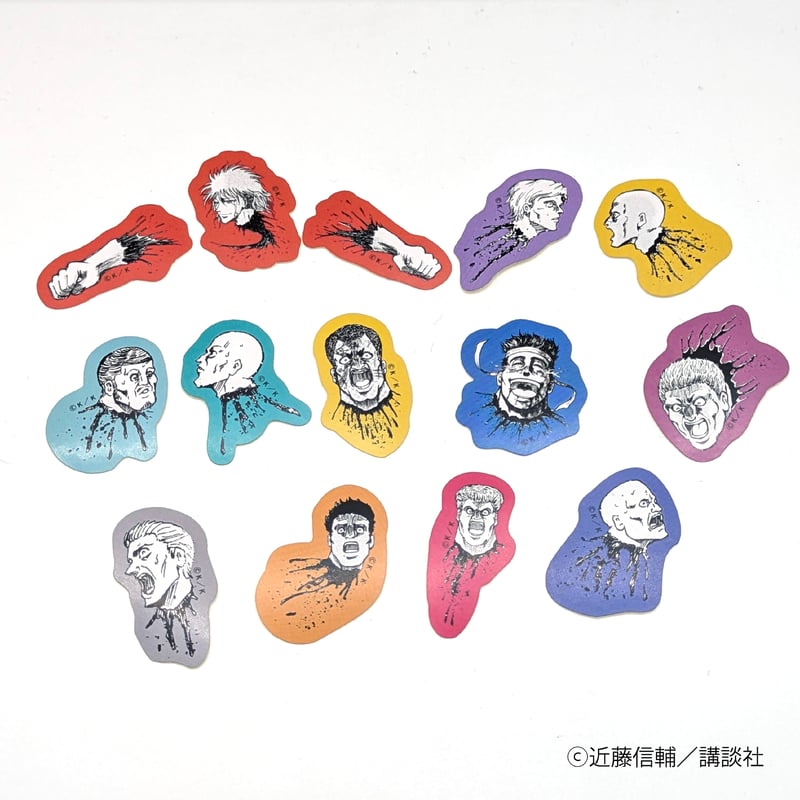 フレークシール【忍者と極道展 大阪聖典祭（ナニワバイブルズ