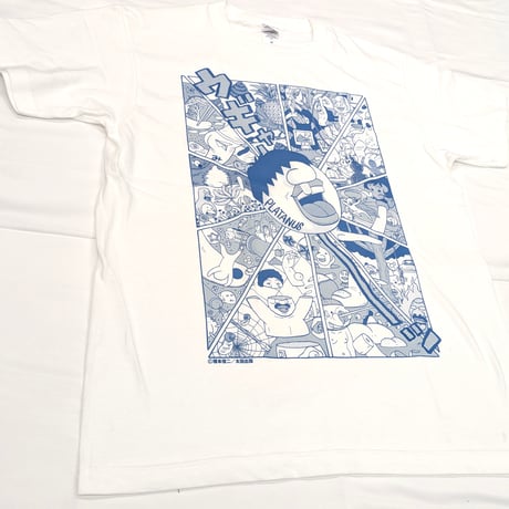 『GOLDEN LUCKY』Ｔシャツ（PLATANUS）【榎本俊二 黄金狂画展 -GOLDEN MANIAX-】