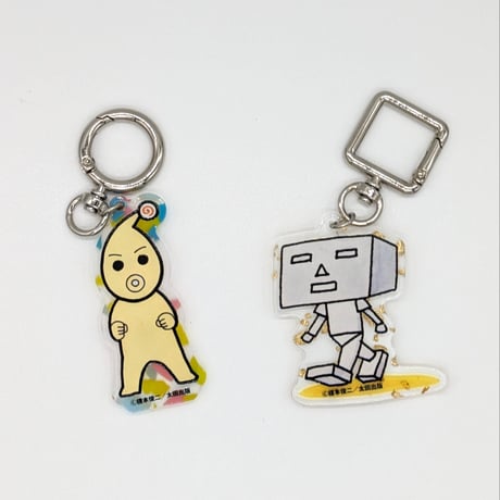 『GOLDEN LUCKY』アクリルキーホルダー【榎本俊二 黄金狂画展 -GOLDEN MANIAX-】