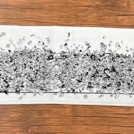 『GOLDEN LUCKY』マフラータオル【榎本俊二 黄金狂画展 -GOLDEN MANIAX-】