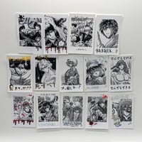 インスタントフォト風カード（ランダム・２枚１組）【忍者と極道　突発商店（ポップアップストア）再襲（リベンジ）】