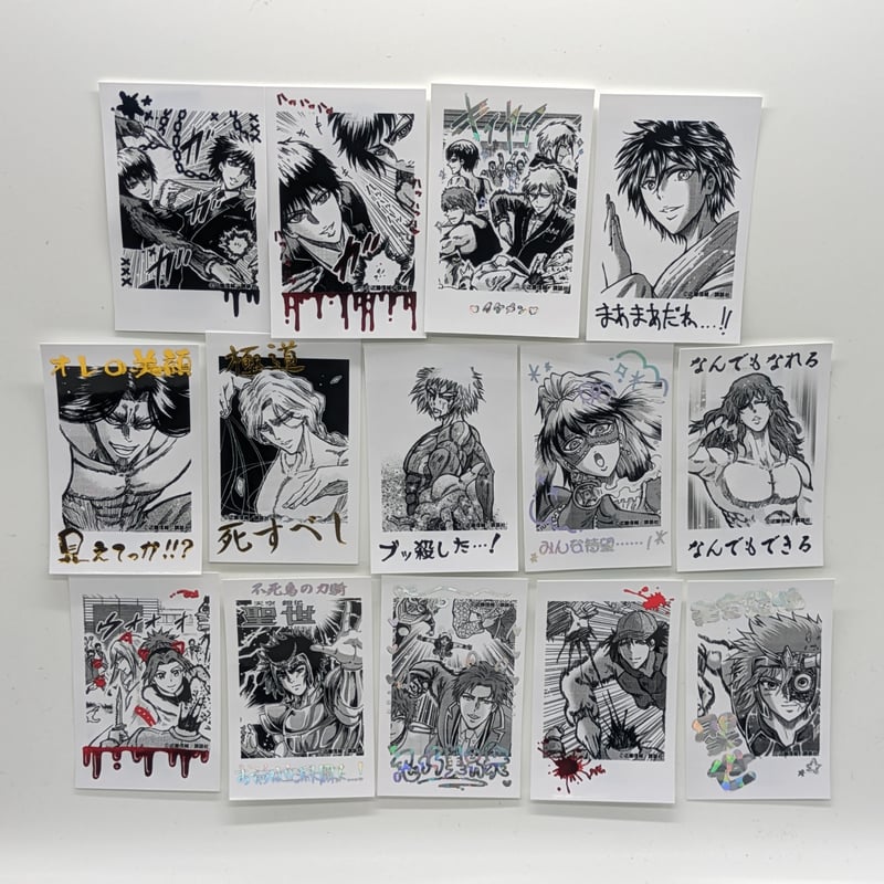 インスタントフォトカード（イケメン）（ランダム・2枚1組）【忍者と