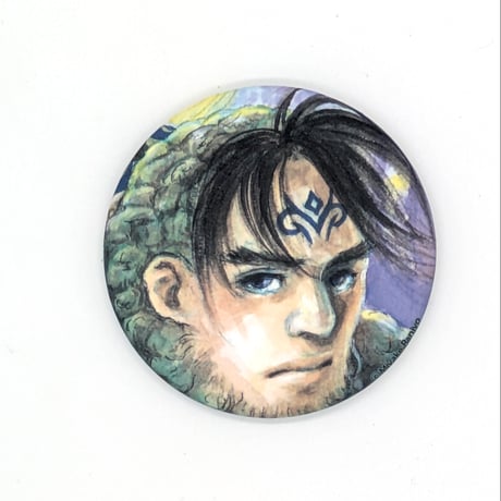 缶バッジ（全８種・ランダム）【三宅乱丈 イムリ 大供覧展】