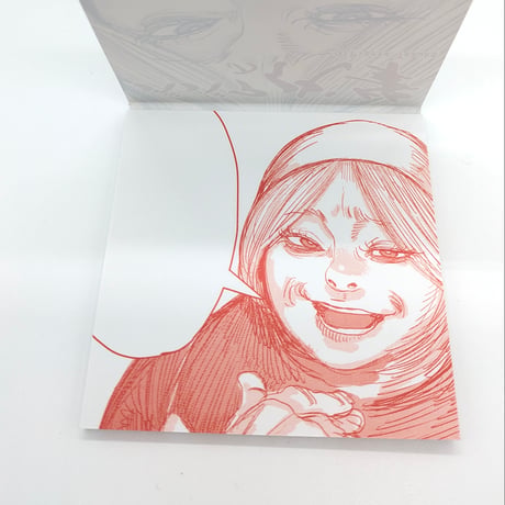 『ゴクシンカ』メモ帳「ババアの代筆」【三宅乱丈 イムリ 大供覧展】