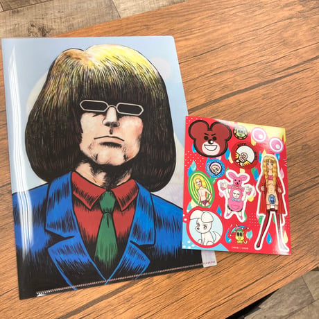 『GOLDEN LUCKY』クリアファイル【榎本俊二 黄金狂画展 -GOLDEN MANIAX-】