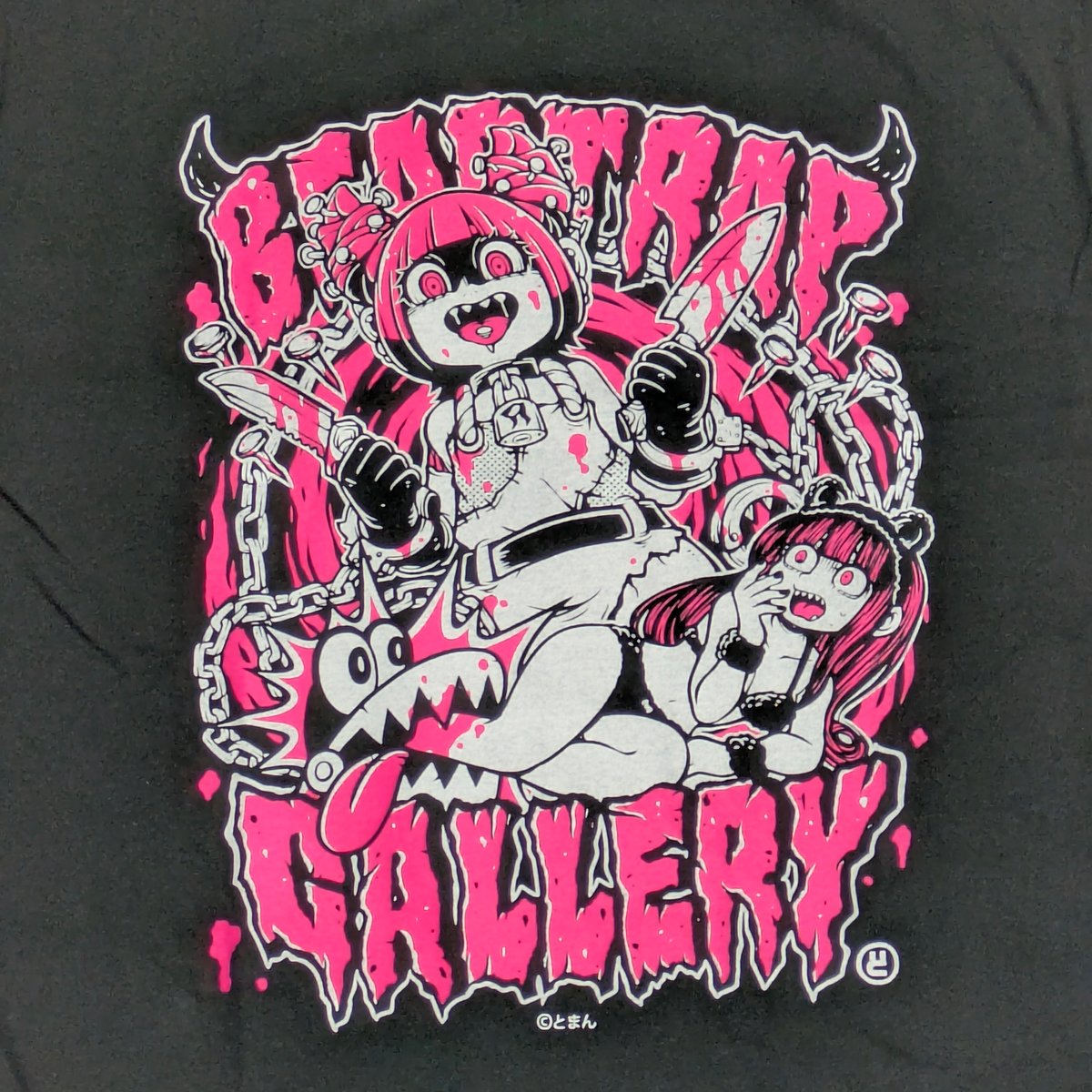 Tシャツ（とまん）【企画展 仄暗い午前四時】 | ベアトラップ