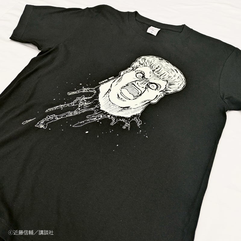 蓄光Tシャツ（生首）【忍者と極道展 大阪聖典祭（ナニワバイブルズ