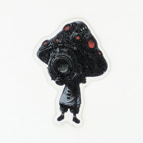ステッカー（shichigoro-shingo）【企画展　仄暗い午前四時】