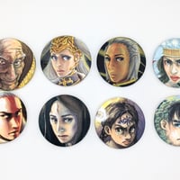 缶バッジ（全８種・ランダム）【三宅乱丈 イムリ 大供覧展】