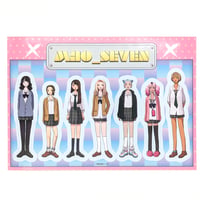 『マオニ』シールシート（【意志強ナツ子神託展】