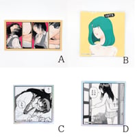 【2026年8月お届け予定】ステッカー【山本直樹原画展 NAKED】