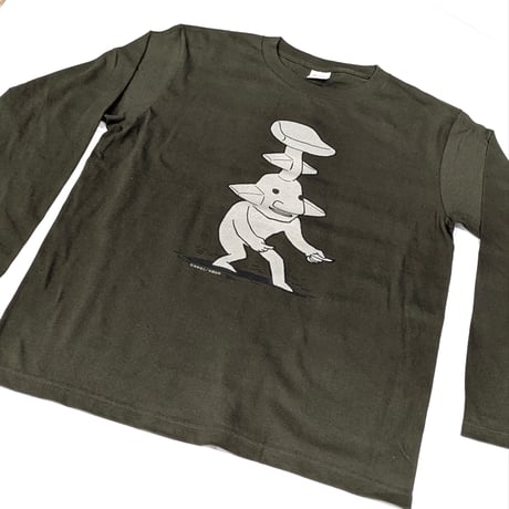 『GOLDEN LUCKY』ロングスリーブＴシャツ（ティアマンテサイプル）【榎本俊二 黄金狂画展 -GOLDEN MANIAX-】