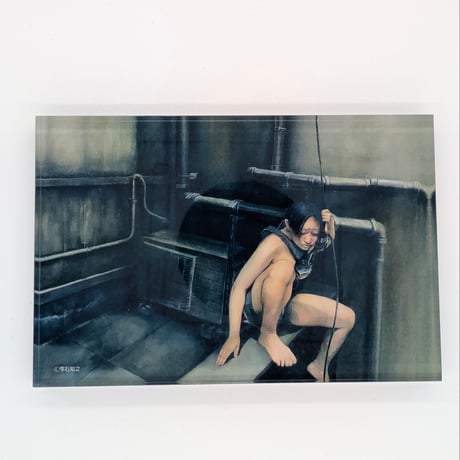 アクリルブロック（雫石知之）【企画展　仄暗い午前四時】