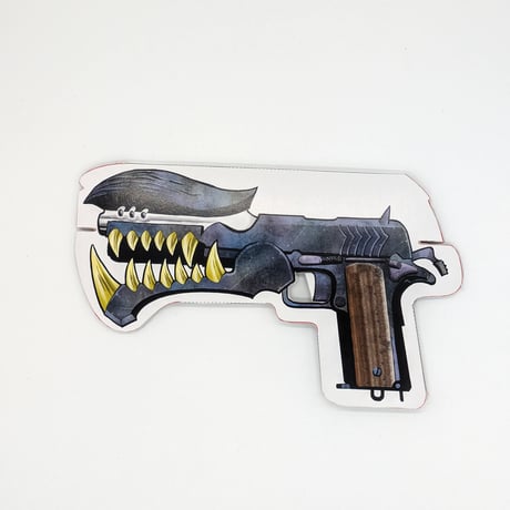 『エリア51』付喪神ペーパークラフト【久正人展 -RIDE ON AMAZING TIME-】