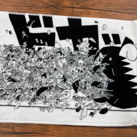 『GOLDEN LUCKY』マフラータオル【榎本俊二 黄金狂画展 -GOLDEN MANIAX-】