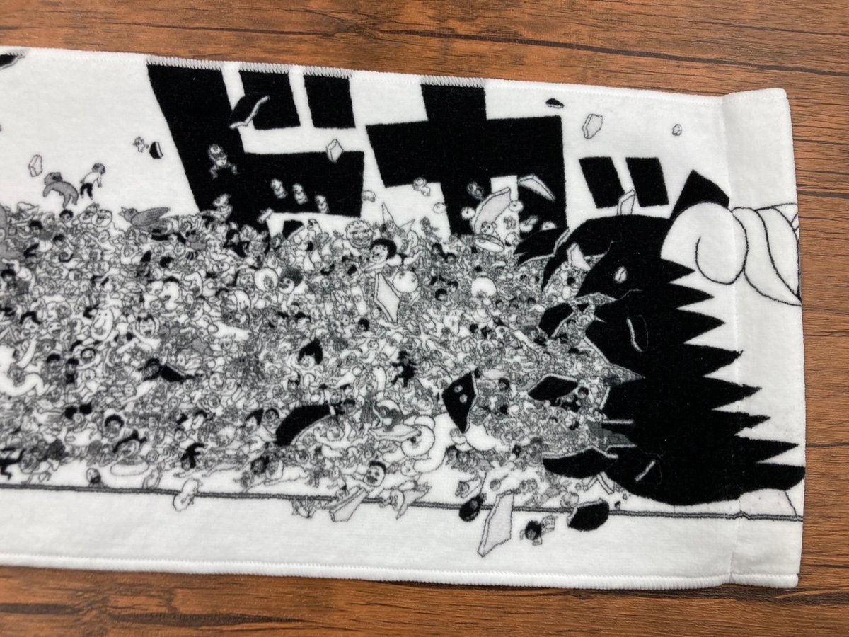 GOLDEN LUCKY』マフラータオル【榎本俊二 黄金狂画展 -GOLDEN MANIAX