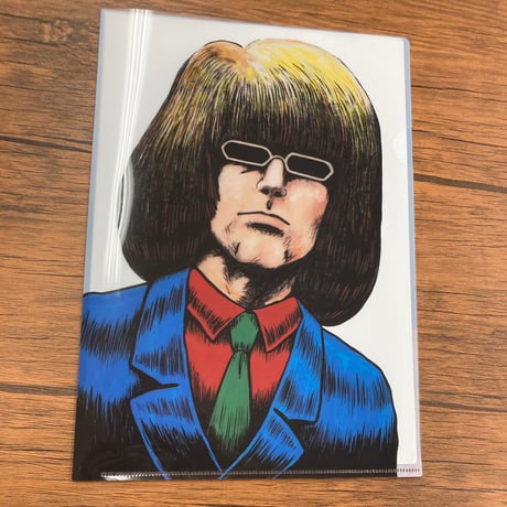 『GOLDEN LUCKY』クリアファイル【榎本俊二 黄金狂画展 -GOLDEN MANIAX-】