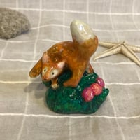 走るきつね