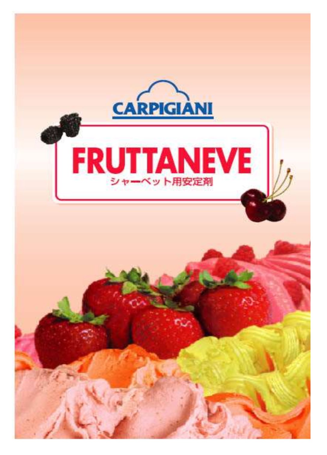 カルピジャーニ）フルッタネーヴェ 1kg | プロポジション