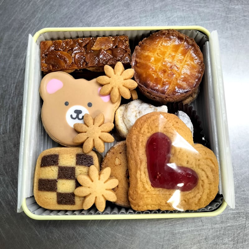 缶クッキー【小】 | パティスリー・オ・プランタン