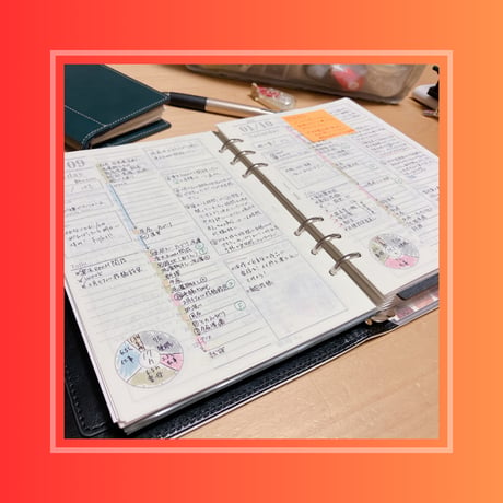【自分で作る手帳リフィル】1Pday_A5サイズ_2026年08月デイリー