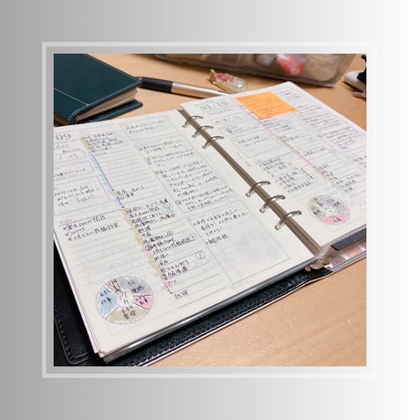 【自分で作る手帳リフィル】1Pday_A5サイズ_2026年10月デイリー
