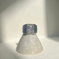 深夜のテレビのゆびわ