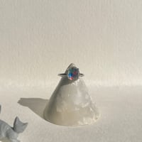 雪面のゆびわ