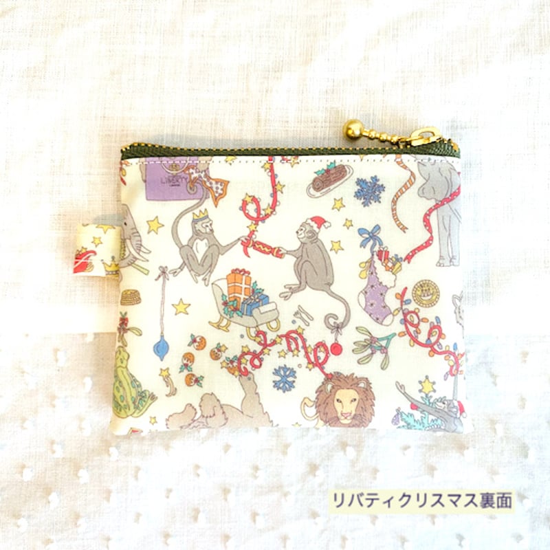 カードやコインが入るミニサイズのラミネートポーチ♪ | Moon Rabbit