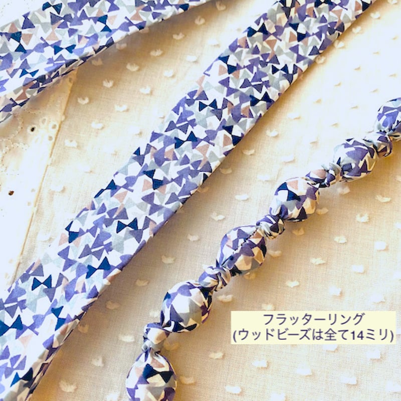 金属アレルギーの方にもオススメの軽い布ネックレス♪ | Moon Rabbit