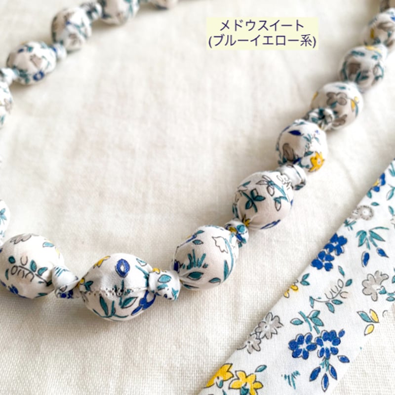 金属アレルギーの方にもオススメの軽い布ネックレス♪ | Moon Rabbit