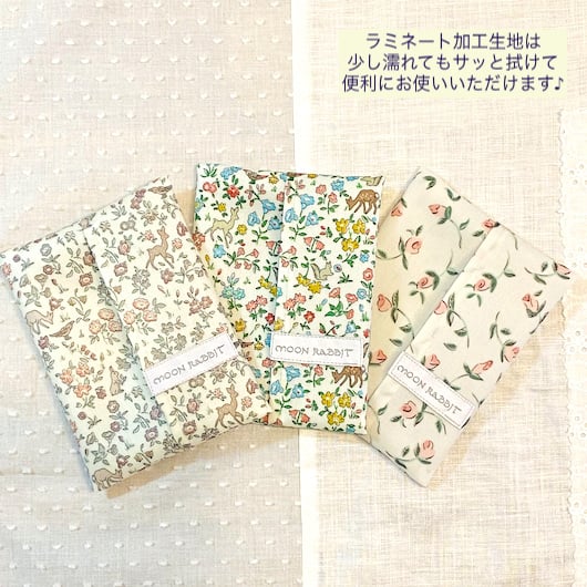 ビニールラミネートのポケットティッシュケース♪ | Moon Rabbit handmade