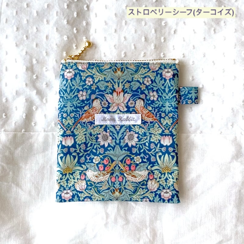 ちょこっと小物入れに便利♪リバティハンドメイド縦型ミニポーチ