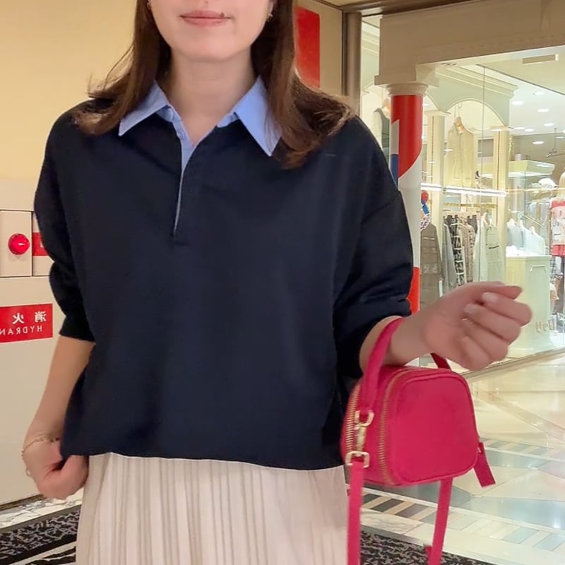 襟付きトレーナー | ゴールドレイク