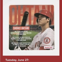 限定価格】9月10日配布 大谷翔平選手 ドジャース移籍後初 投手