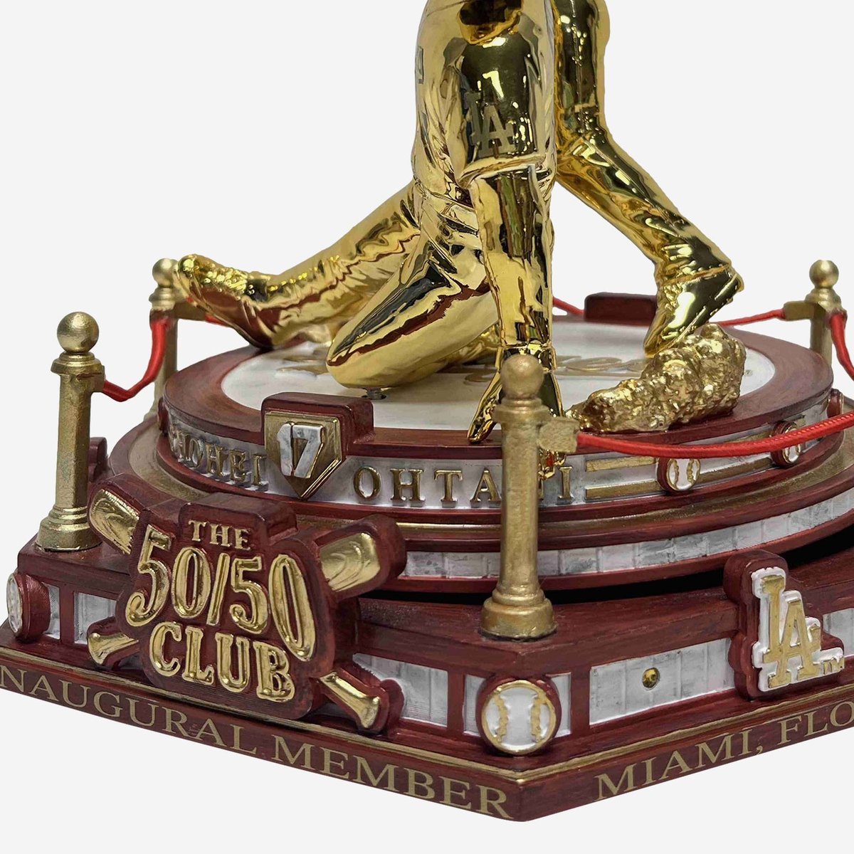 世界150個限定】50HR&50盗塁 デュアル 回転式 ボブルヘッド 大谷翔平