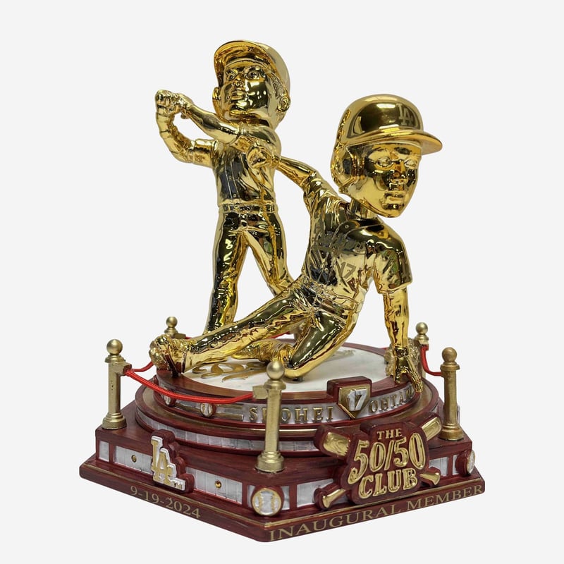 【大谷翔平/50本塁打＆50盗塁/クラブ設立/ボブルヘッド】ドジャース/150個 世界1050個限定】50HR&50盗塁 ボブルヘッド 大谷翔平 ドジャース | SHO