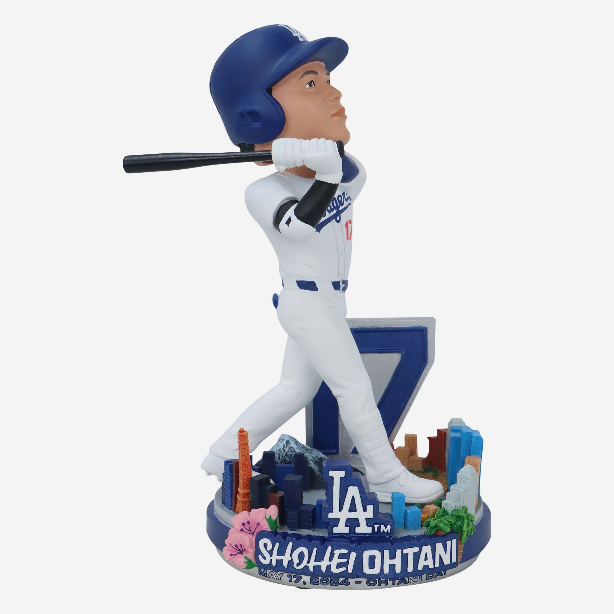 世界517個限定】ロサンゼルス市認定 大谷デー ボブルヘッド 大谷翔平
