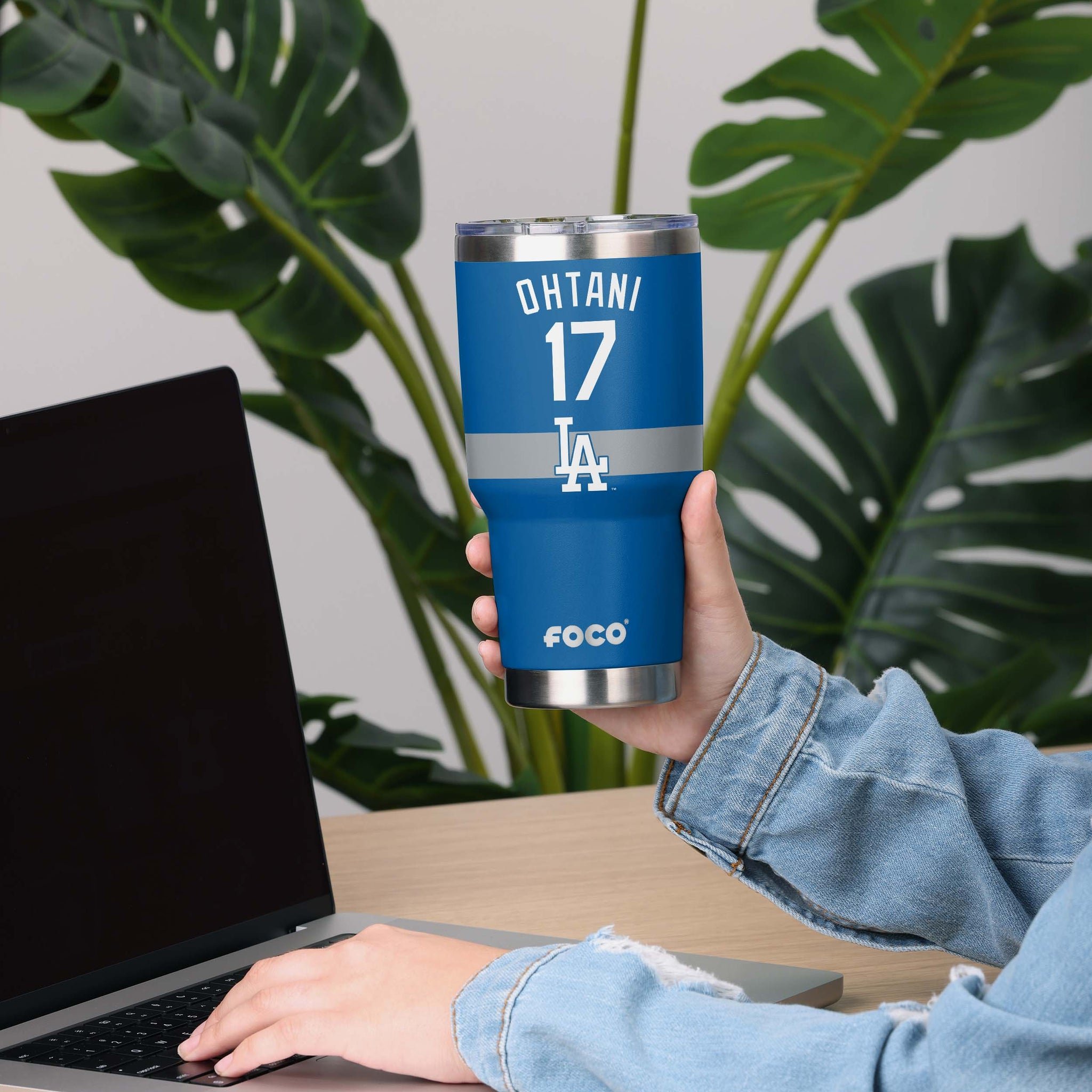ドジャース チームロゴ プレイヤータンブラー 30oz（887ml）大谷翔平