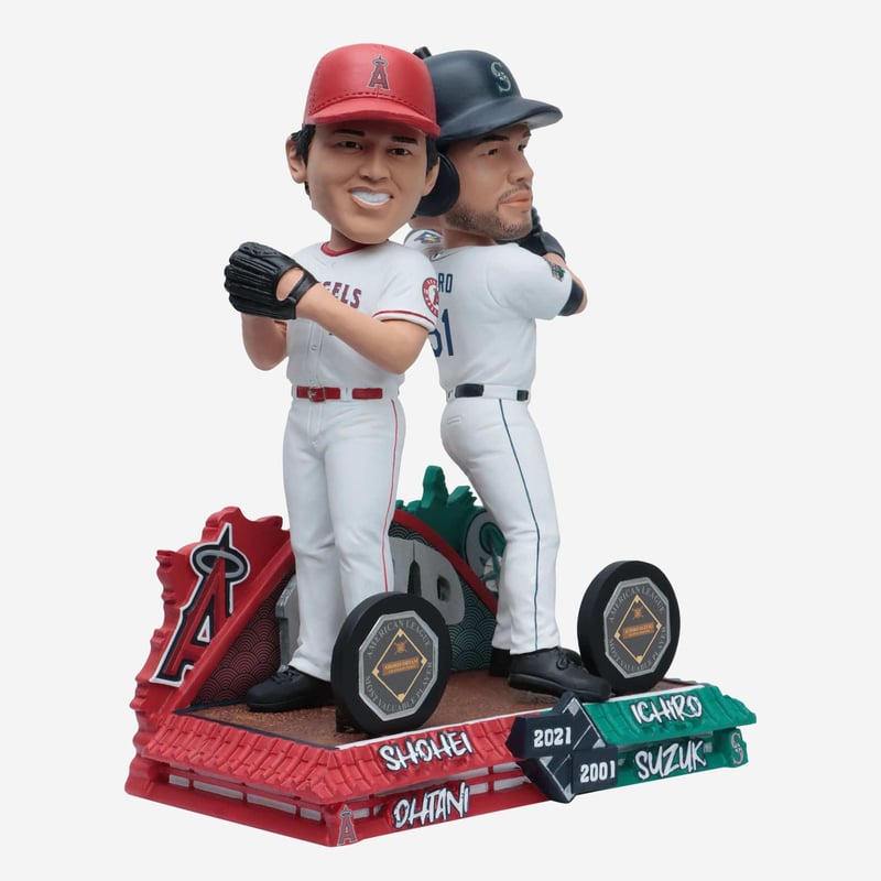 大谷翔平 プロモーション 非売品ボブルヘッド MVP ③ - メルカリ
