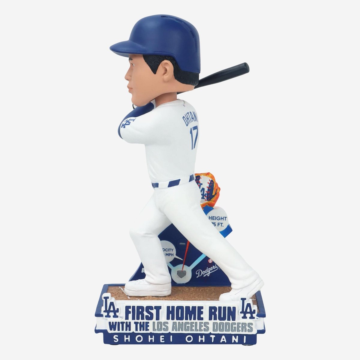 大谷翔平 【限定】ボブルヘッド　ドジャース 初ホームラン 世界401個限定】ファーストホームラン ボブルヘッド 大谷翔平