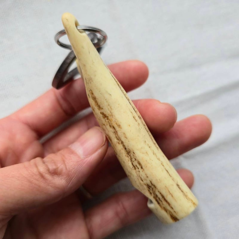 蝦夷鹿の角笛 mont-bellカラビナ#4 | 鹿角工房～イランカラプテ～ 蝦夷