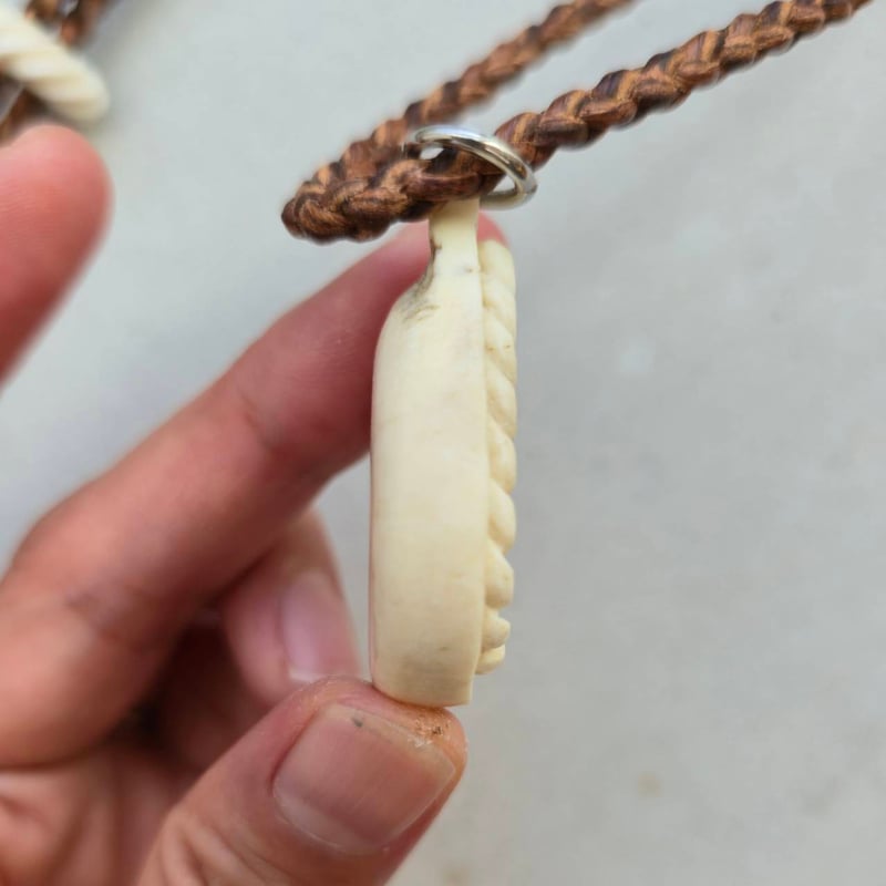 鹿の角 ペルシアンターコイズのペンダント#7 鹿の角 ペルシアンターコイズのペンダント#7 | 鹿角工房