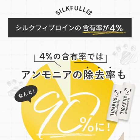 腎臓肝臓のケアに！ SILK FULL シルクフル