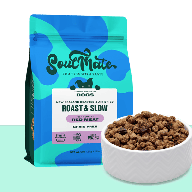 ドッグフード kumi 1袋で2度おいしい♪ SoulMate DOG ベイクド＆エアドライ レッドミート