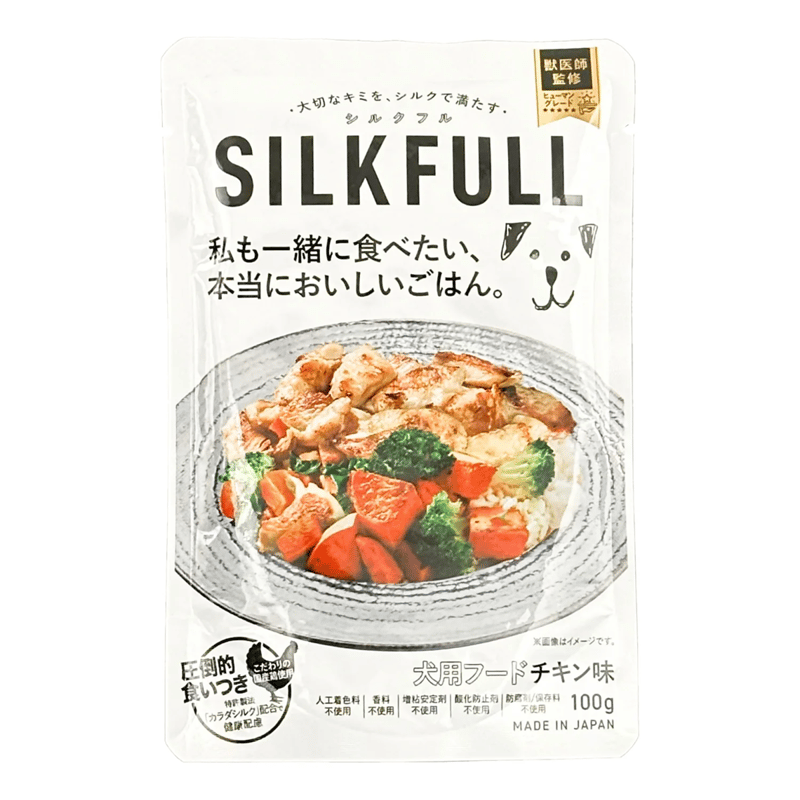 SILKFULL/シルクフル入り 犬用フード！ チキン味 | Dog's Pantry Citron