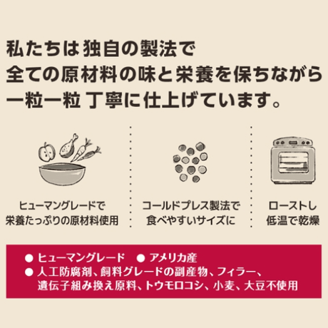 本物のヒューマングレード！オネストキッチンクランチ　グレインフリーターキー