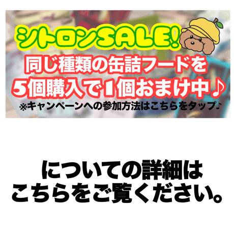 5＋1キャンペーンのルール説明【こちらは商品ではありません】